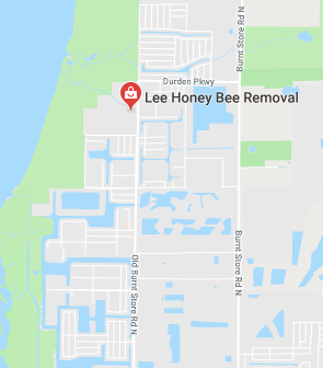 Map to Apiary at Lee Honey Bee Removal 